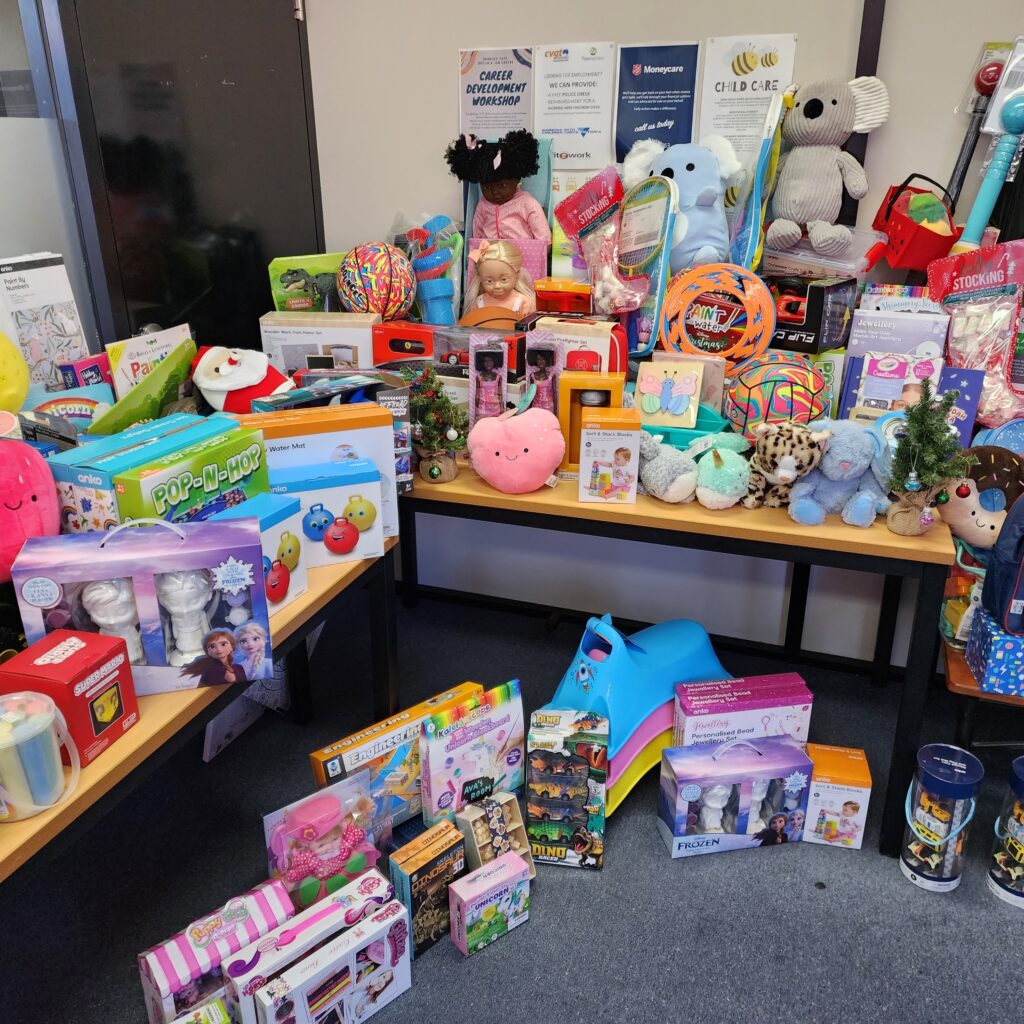 More gifts filling up the front office in Shepparton. 