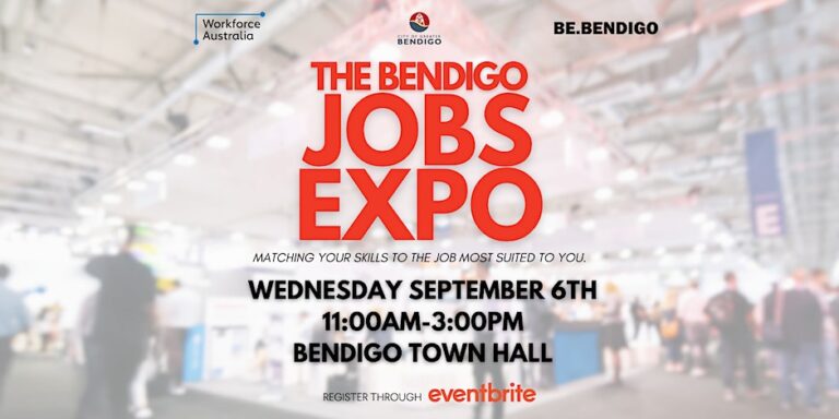Bendigo Jobs Expo 6 September 2023