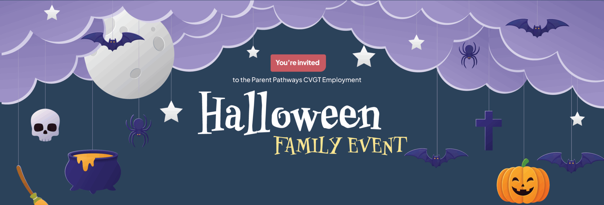 CVGT Employment PP Halloween Melton event socials event header 02 02 scaled