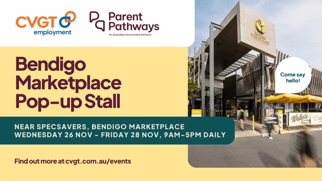Bendigo Marketplace Pop up Stall 1