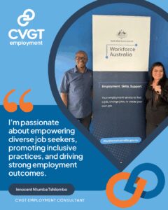 Im passionate about empowering diverse job seekers promoting inclusive practices and driving strong employment outcomes. 2