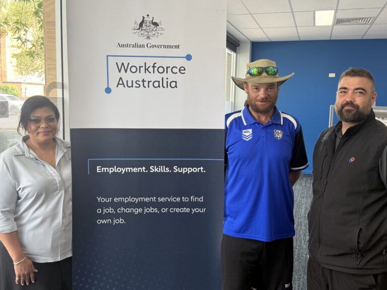 People at Workforce Australia office